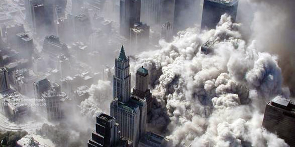 25 anni fa l'attentato dell'11/9, le foto dallo spazio