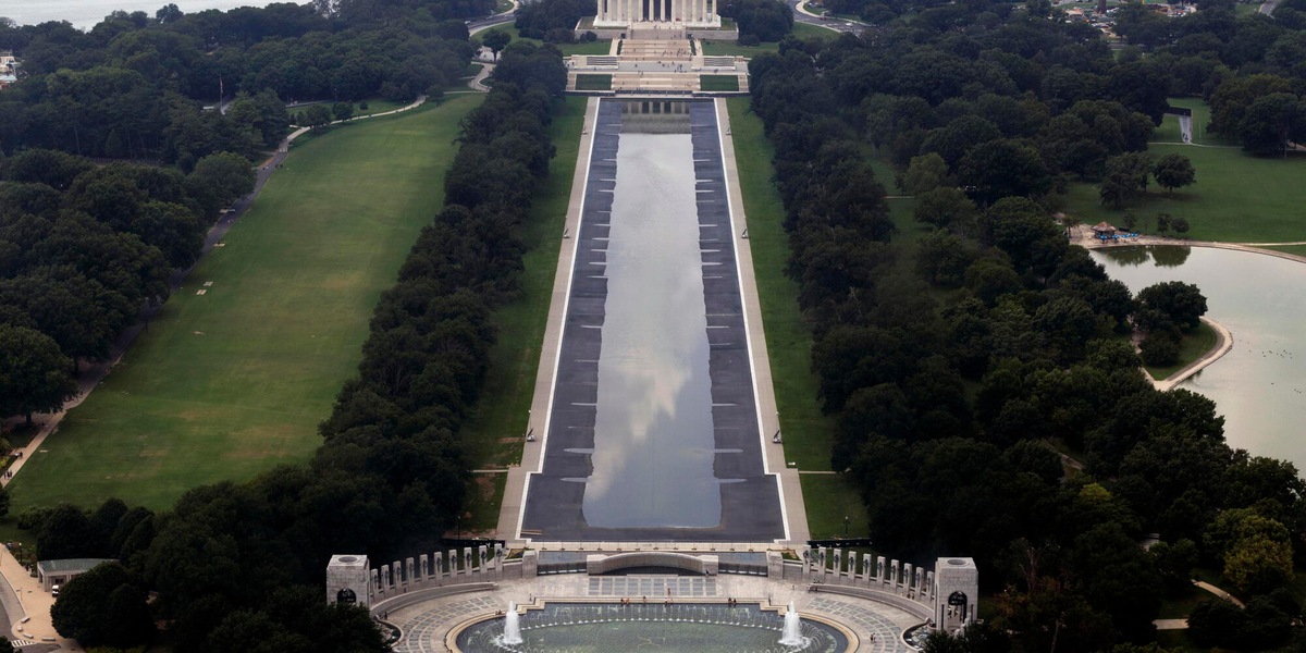 Nyt: 'Danni alla vasca del Lincoln Memorial dovuti a riparazioni difettose'