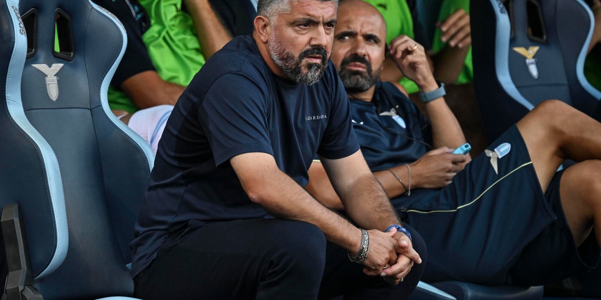Gattuso 'bene un punto, ma non diciamo che l'Europa è obiettivo della Lazio'