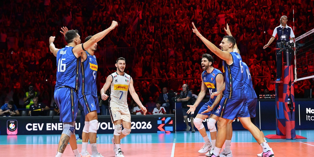 Pallavolo: Europei; Italia-Grecia 3-0