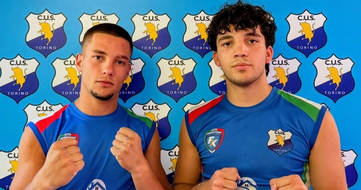 CUS Torino Kickboxing: Luigi Schiavone e Lorenzo Gennero ai Campionati del Mondo Giovanili WAKO
