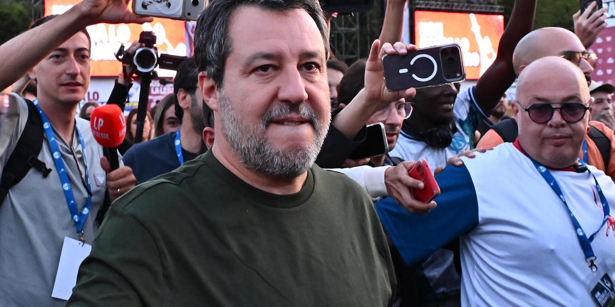 Salvini a Pontida, la Lega vince solo se è forte e unita, da Nord a Sud