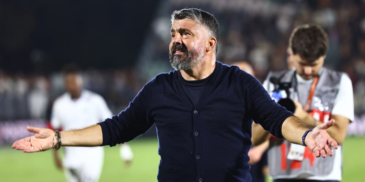 Lazio, Gattuso vola basso: "Ancora ci mancano 27 punti per la salvezza"