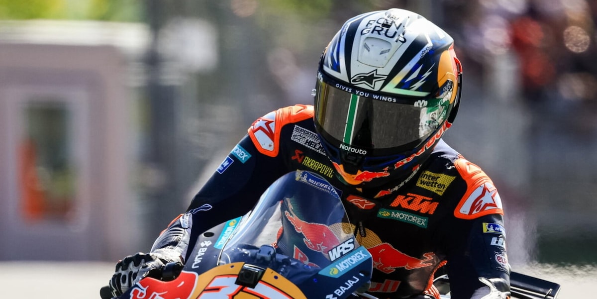 Acosta, prima vittoria in MotoGp. Martin e Bezzecchi a podio, Marquez solo quinto