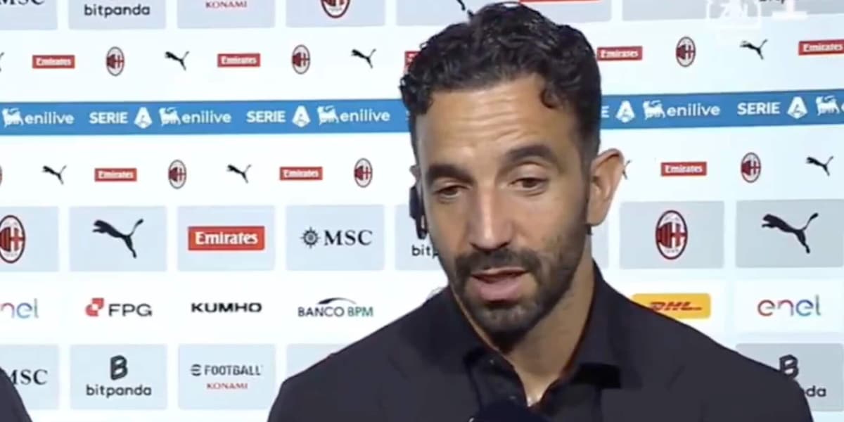 Amorim e il riscatto Milan: "Con Juve e Lazio meritavamo più punti, non va tutto male"
