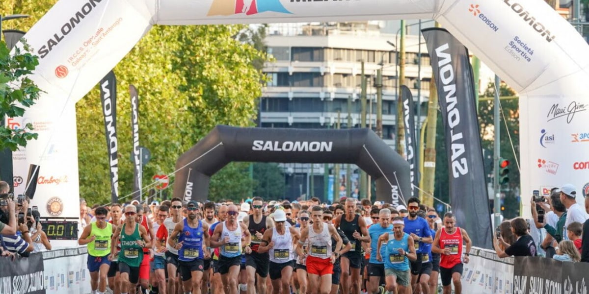 16^ Salomon Running Milano: trionfano Giacomotti e l'ucraina Porokhnavets