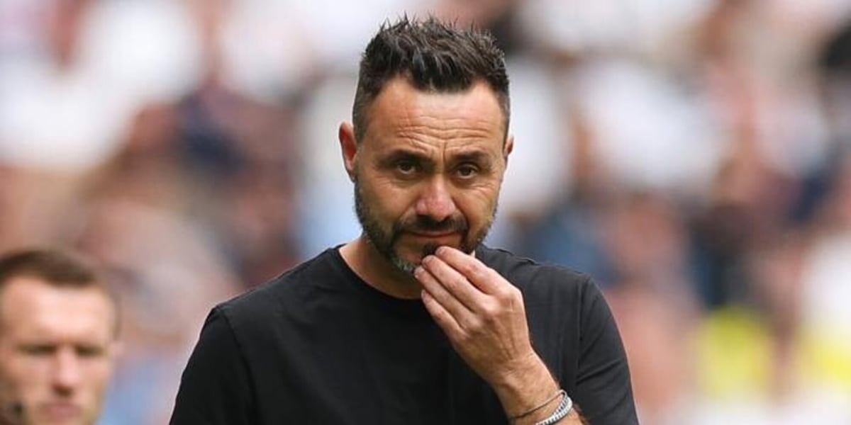 De Zerbi vicino all'esonero, disastro da 430 milioni: il Tottenham e i tifosi lo scaricano