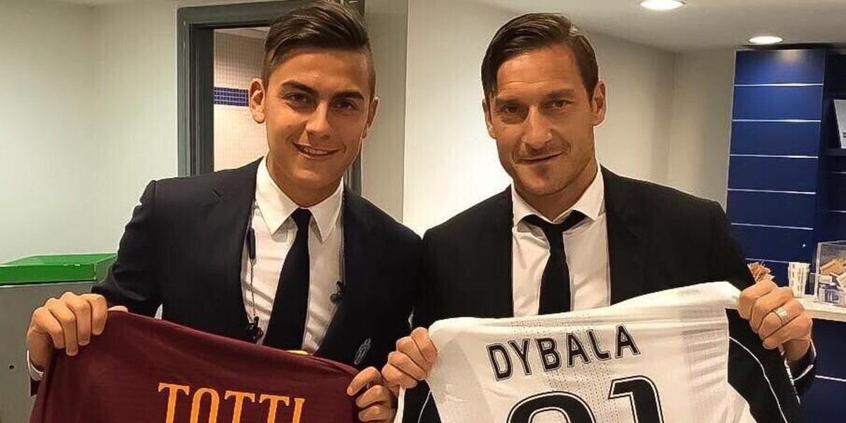 Totti e il retroscena su Dybala: “La 10? Ma siete scemi, non mettetemi in mezzo”