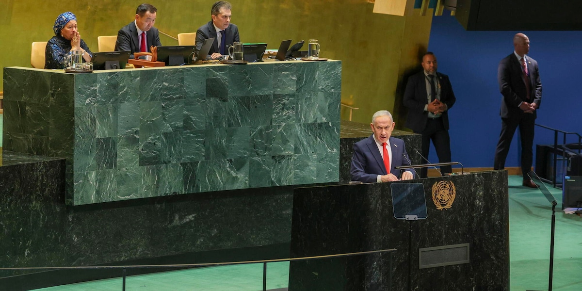 Netanyahu all'Onu, 'i coloni violenti sono giovani teppisti'