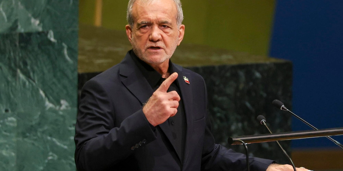 Pezeshkian: 'Sono gli Usa a dover decidere se porre fine alla guerra'