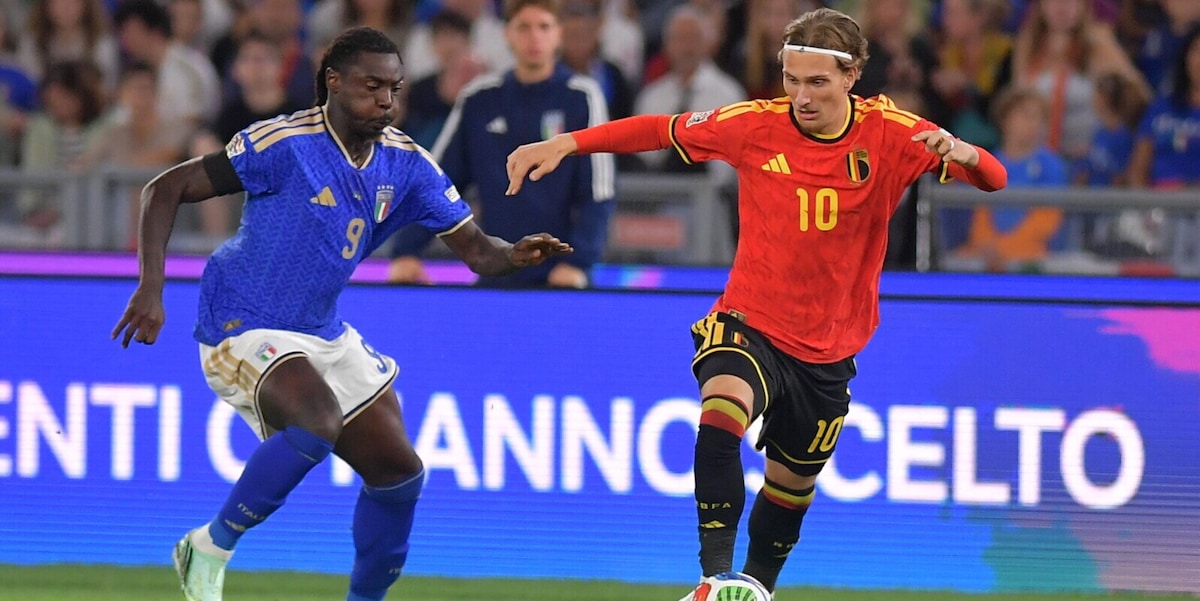 LIVE Italia-Belgio: la partita in tempo reale
