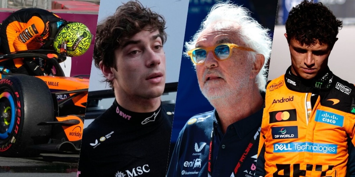 "È da sospendere", "Manovra pessima": da Norris a Briatore, il caso Colapinto infiamma la Formula 1