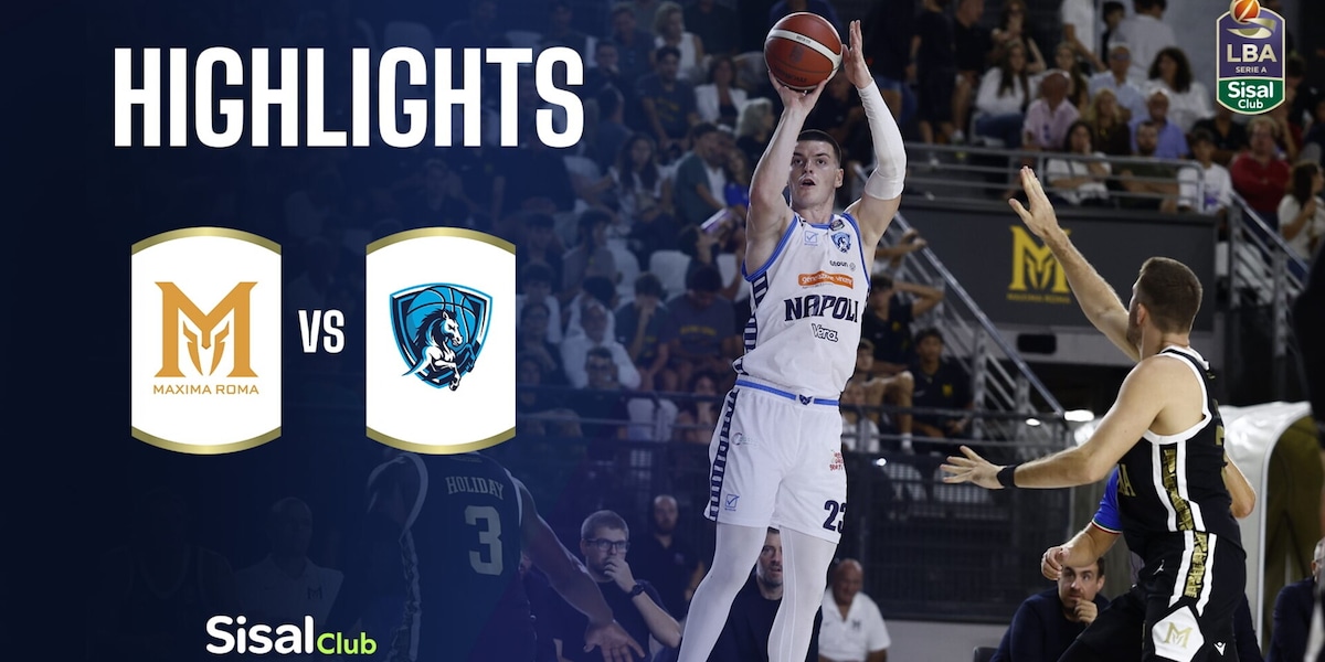 Maxima Roma - Napoli Basketball | Highlights Serie A SisalClub 2026/27