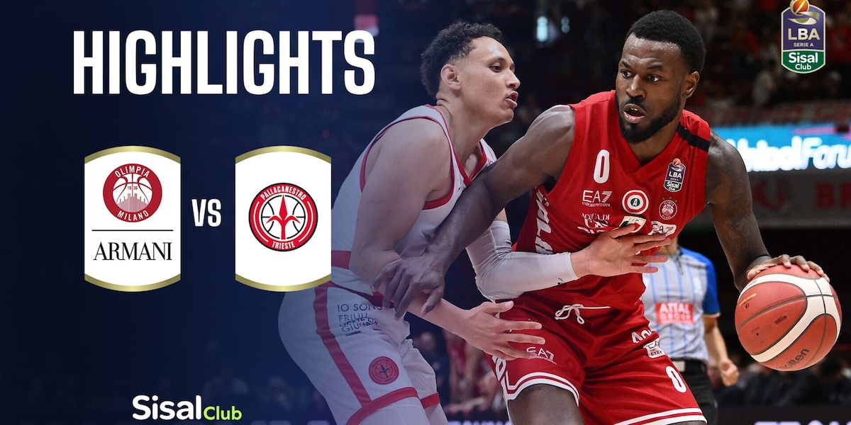 Armani Olimpia Milano - Pallacanestro Trieste | Highlights Serie A SisalClub 2026/27
