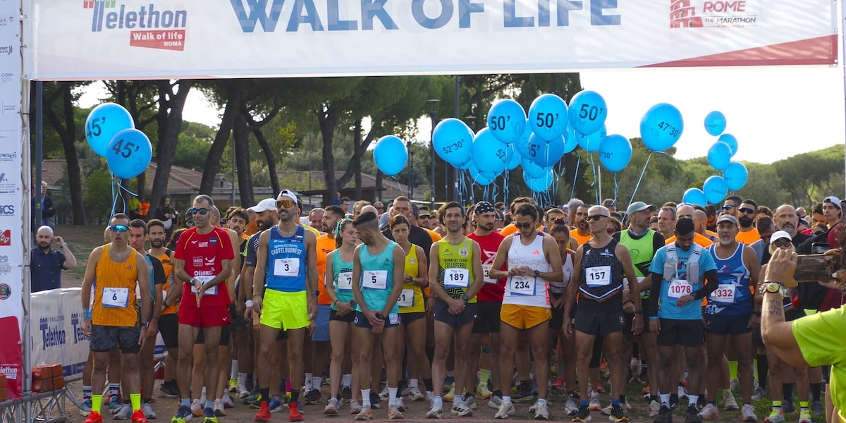 In 2.200 alla  “Walk Of Life” di Roma, raccolti circa 55.000 euro