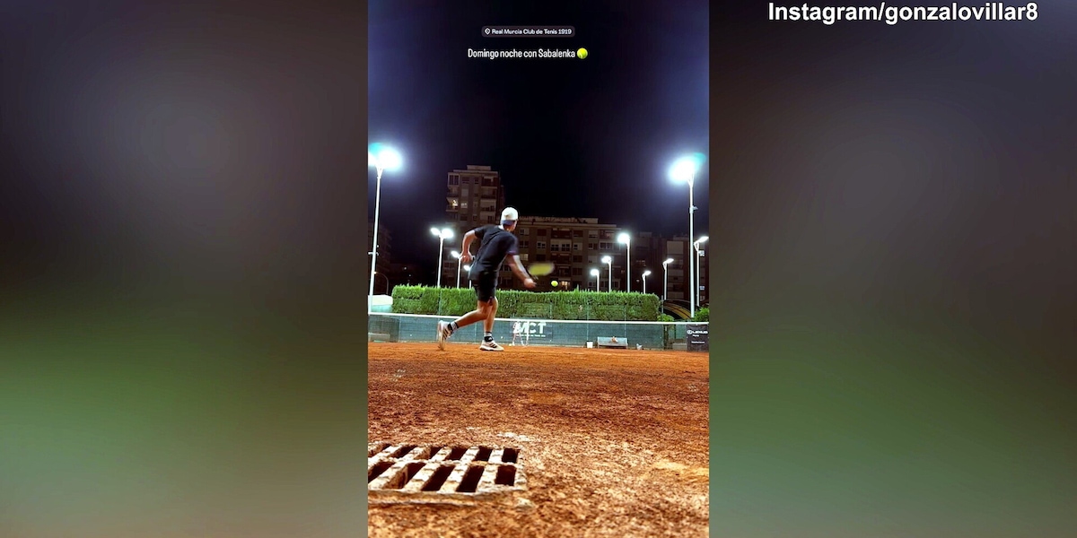 Roma, ricordi Villar? Eccolo giocare a Tennis