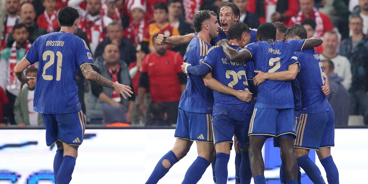 L’Italia rialza la testa, che poker alla Turchia! Mancini torna a vincere in Nations League