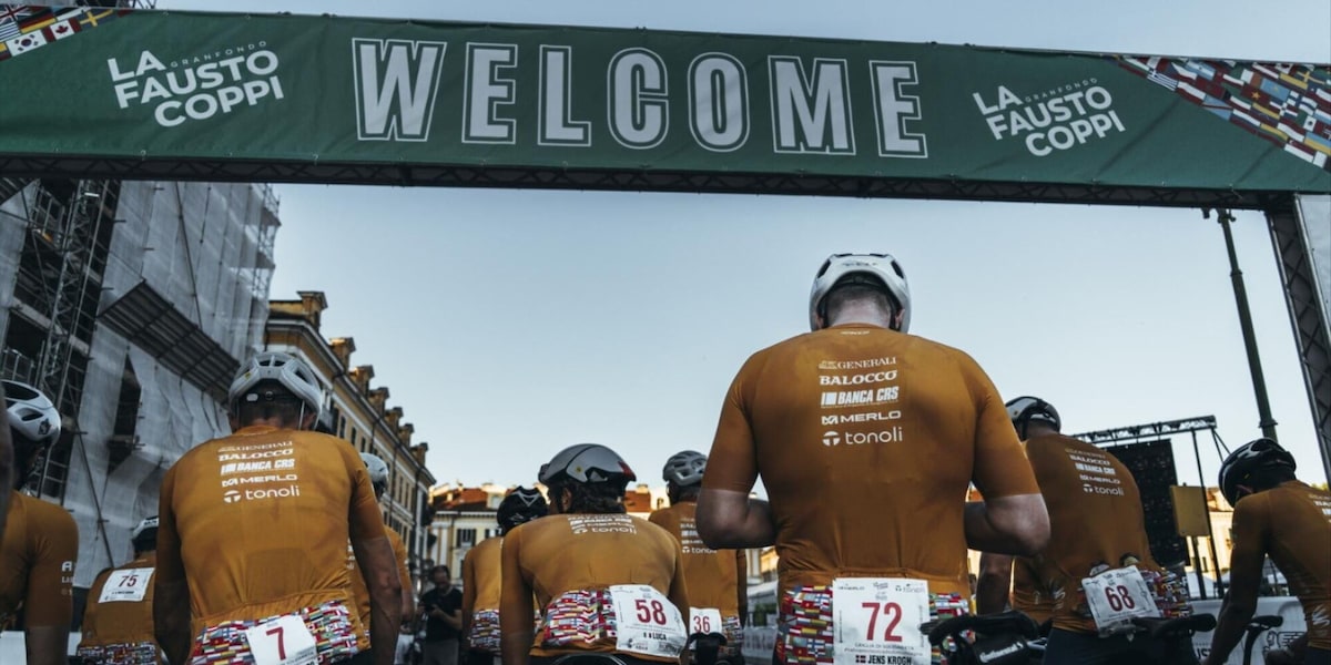 38ª Granfondo La Fausto Coppi 2027: oltre 250 ciclisti iscritti in soli due giorni
