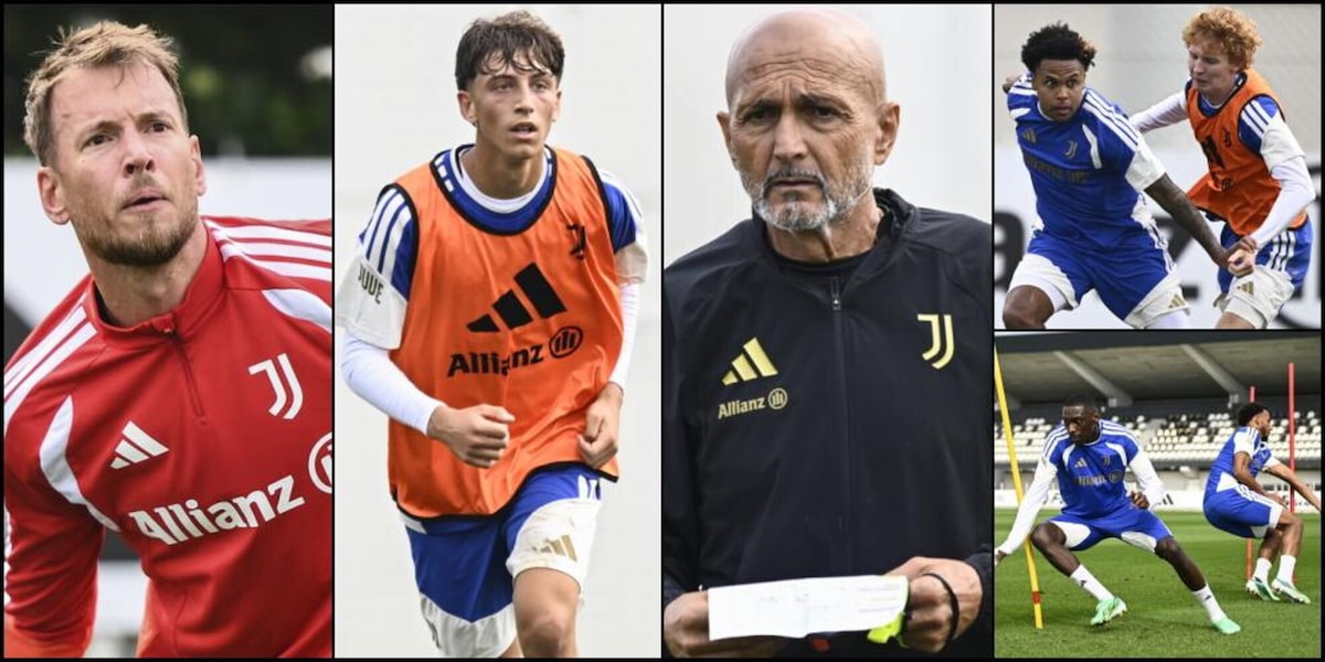 Marchisio, il figlio sotto gli occhi di Spalletti! La Juve si allena coi giovani e riecco Neto