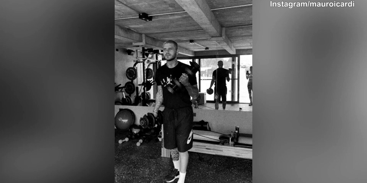Mauro Icardi lavora senza sosta in attesa di una squadra