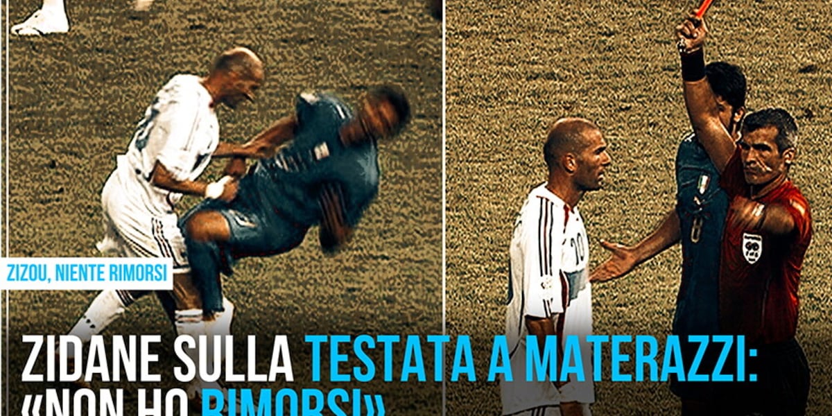 Zizou: «Non ho rimorsi»