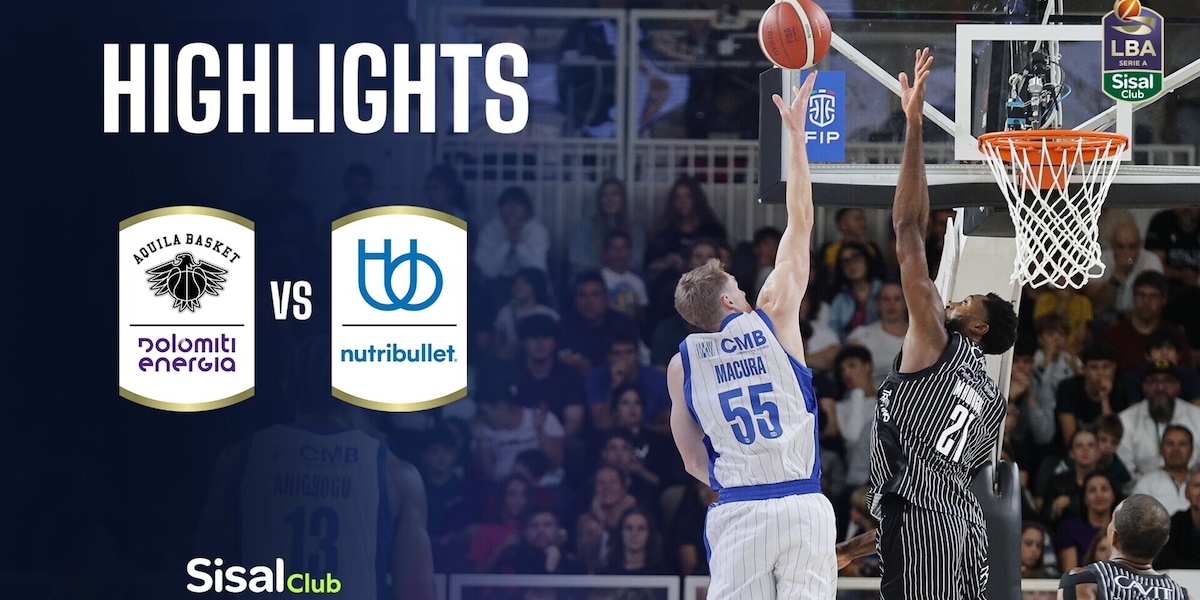 Dolomiti Energia Trentino - Nutribullet Treviso Basket | Highlights Serie A SisalClub 2026/27