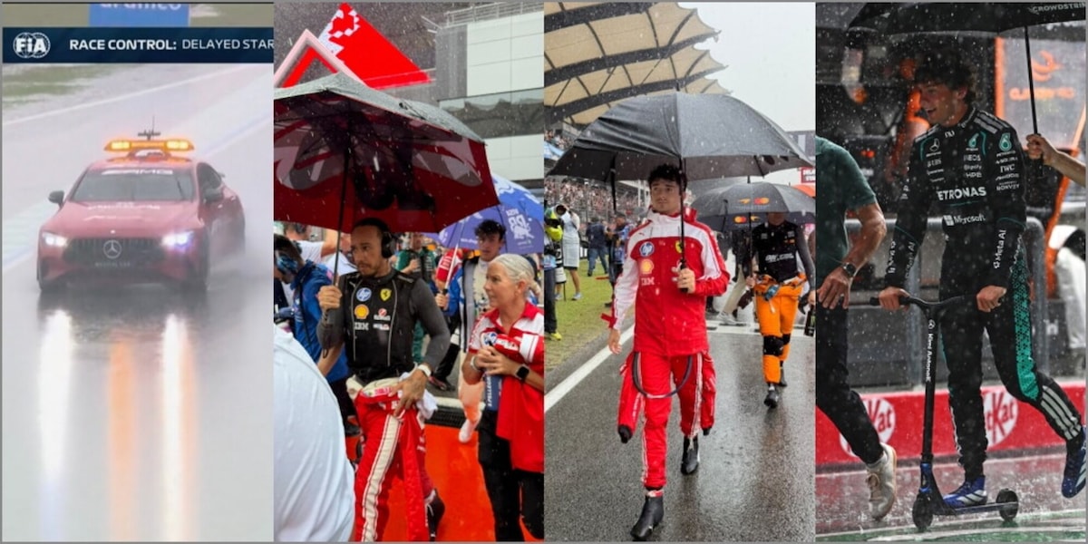 LIVE F1: diluvia in Malesia, la partenza è ritardata. Verstappen in pole, poi Hamilton, Antonelli e Leclerc