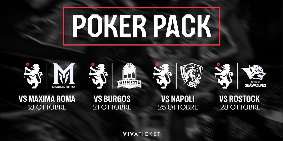 Baglietto Derthona: i n vendita i biglietti della gara di EuroCup e il Poker Pack di ottobre