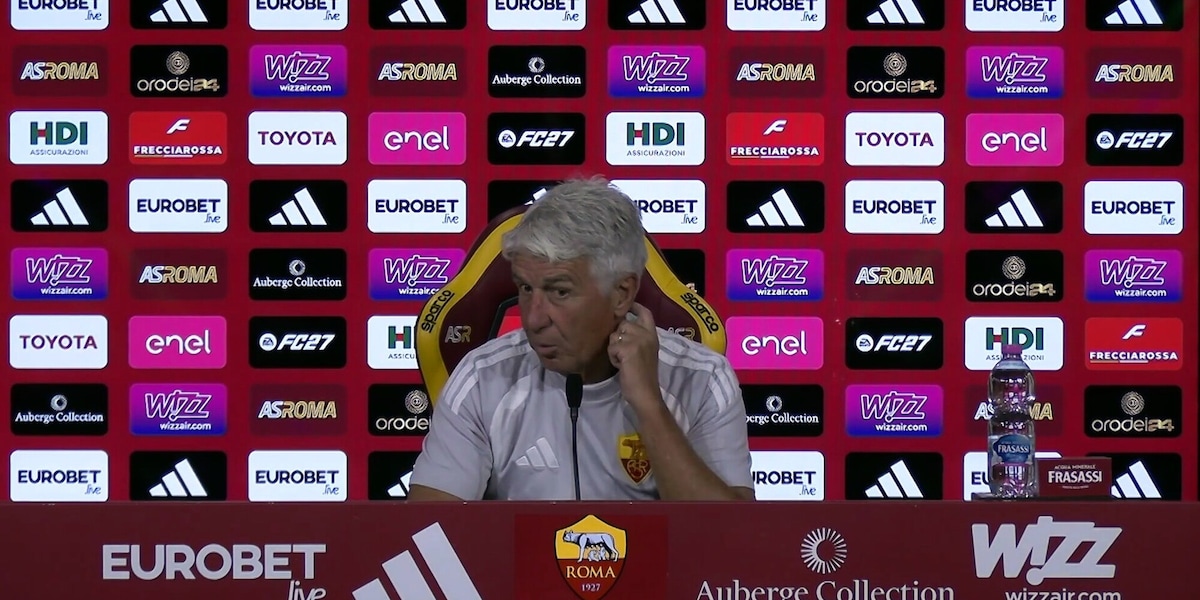 Gasperini: "La Roma sarà senza Svilar almeno un mese"