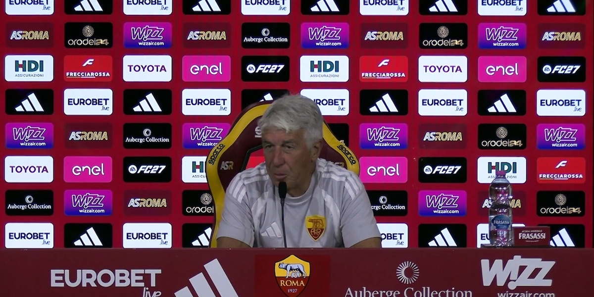 Gasperini: "Pellegrini è recuperato. Il Como merita tanti elogi"