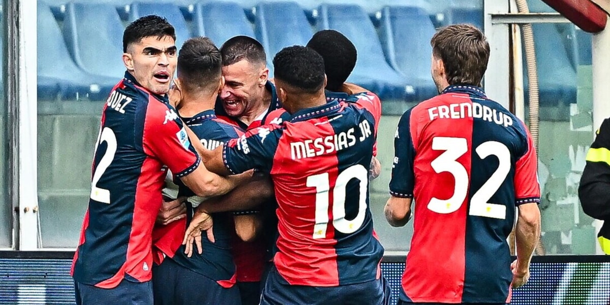 Oulai flop, la Fiorentina travolta dal Genoa per 45': festa De Rossi, Vanoli primo ko