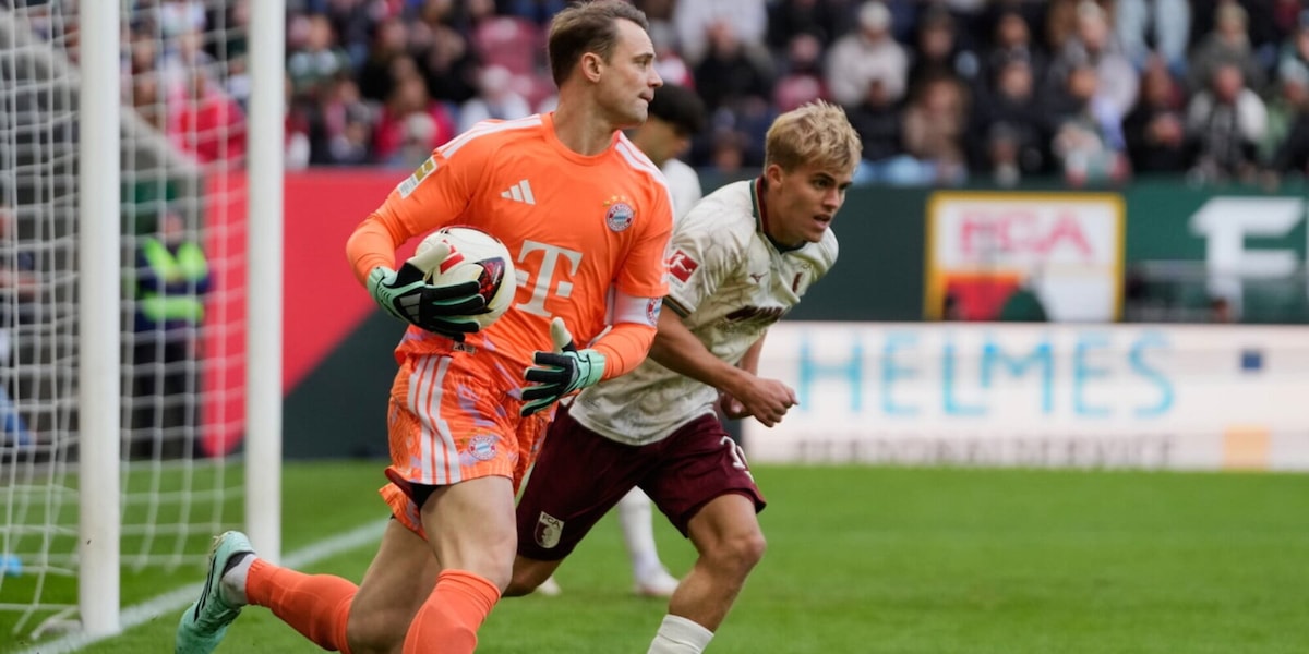 Il Bayern pareggia con l'Augsburg ed entra nella storia. Vincono Leverkusen ed Amburgo