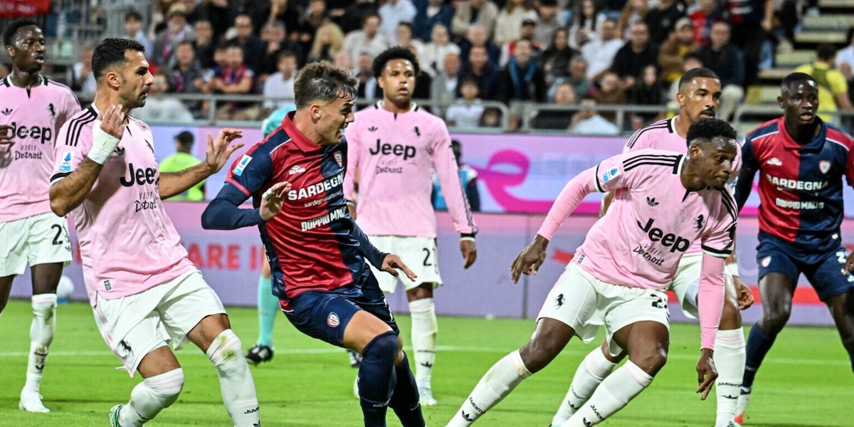 LIVE Cagliari-Juve: segui la sfida in tempo reale, Maldini sblocca al 20'