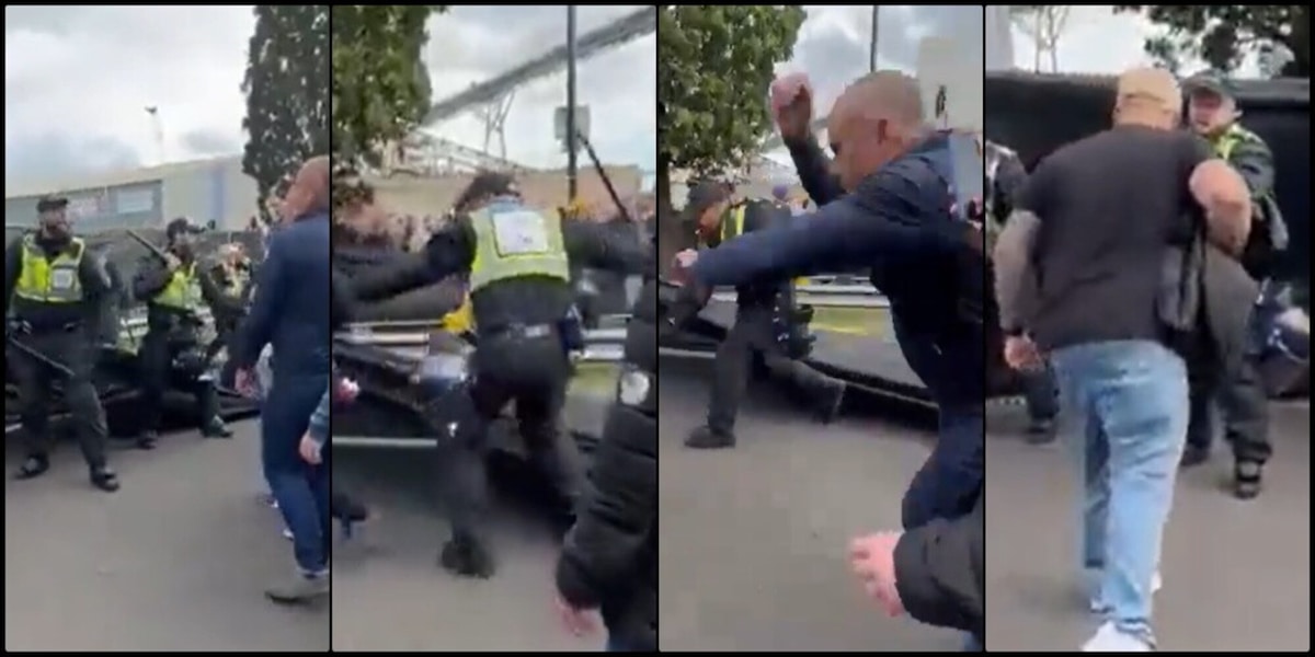 Scontri violenti durante il derby inglese: 4 arresti, ferito un agente di polizia