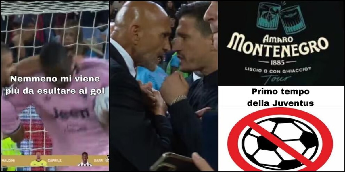 Spalletti amaro, il miraKolo e quanto manca Yildiz... Le ironie social su Cagliari-Juve