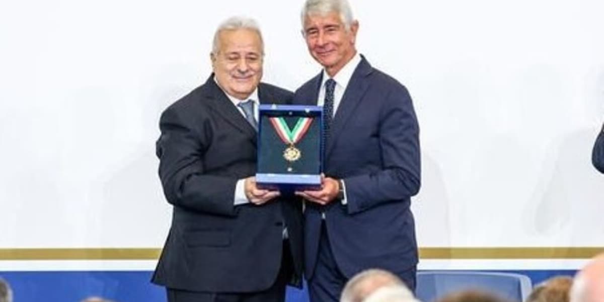 A Giuseppe Manfredi il Collare d'Oro per meriti sportivi