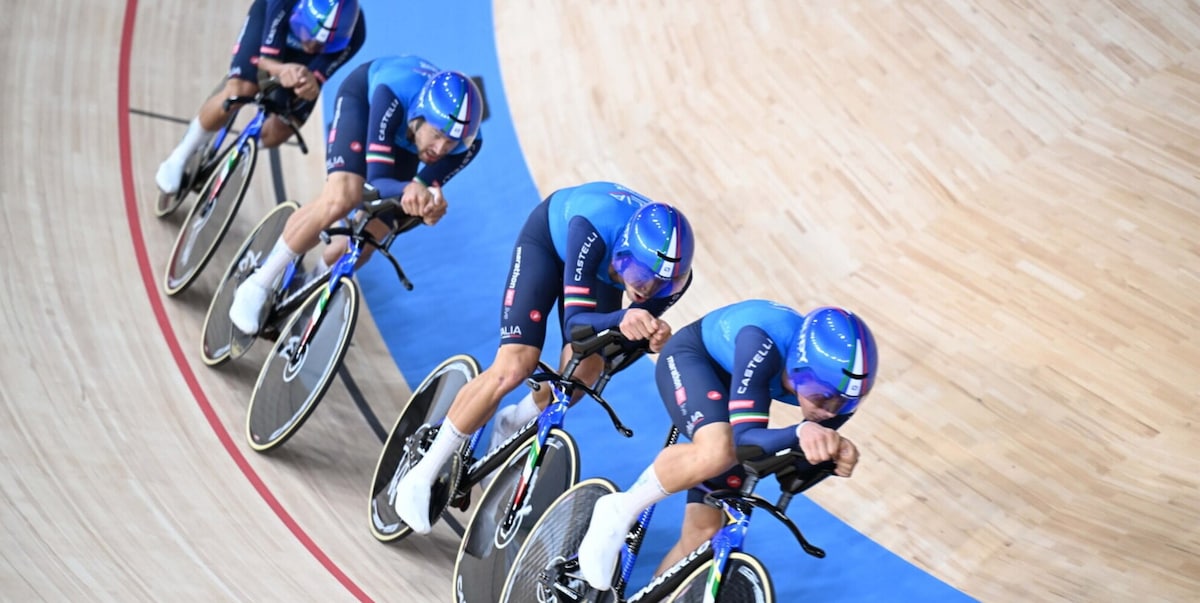 Italia, è argento nell'inseguimento a squadre: trionfa la Danimarca