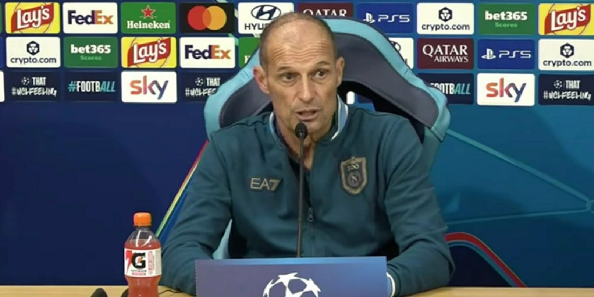 Allegri, scudo Napoli e futuro: "Niente è facile, se sono stati scelti...". E Meret: "Dobbiamo affrontare questi eventi"