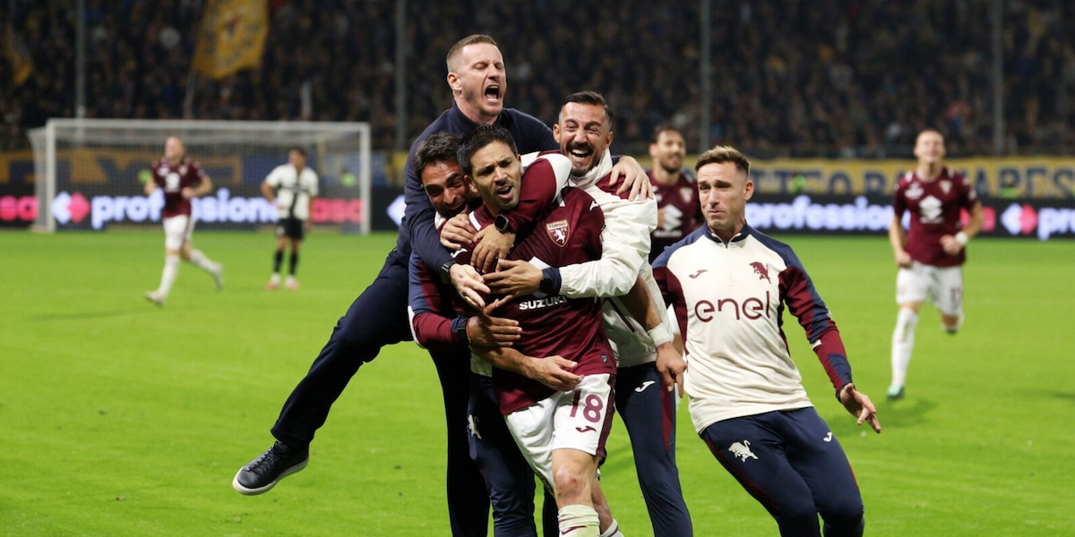 Doppio Simeone e Adams, Abate schianta il Parma: Torino, aggancio al Napoli e -1 dalla Juve