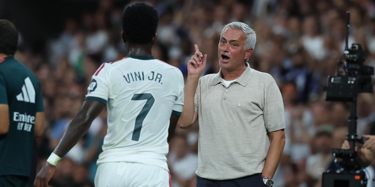 Champions: Mourinho, "Vinicius jr? Per me di intoccabile c'é solo lo stemma"