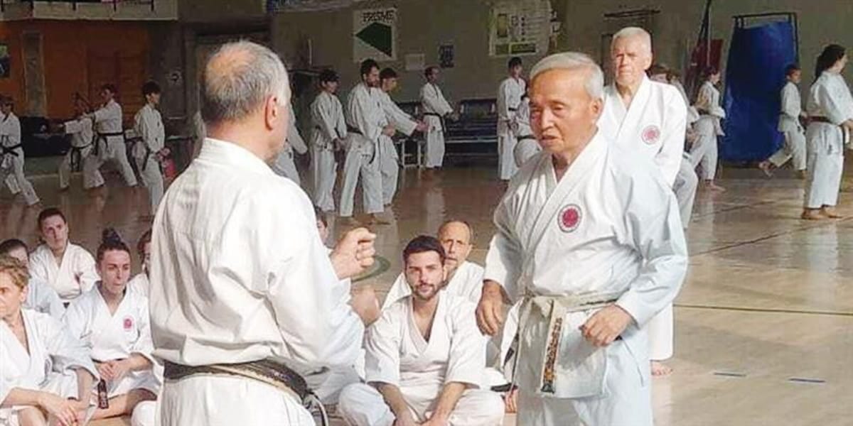 Miura a 87 anni svela il lato gentile del Karate