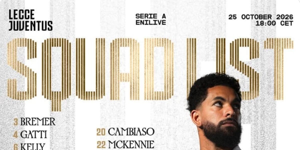 Convocati Juve per il Lecce: la scelta di Spalletti su Sarr