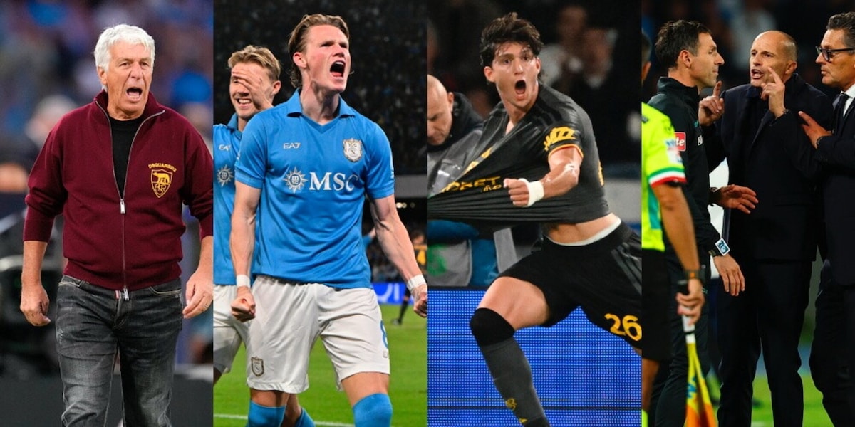 Doppiette McTominay e Balerdi: al Maradona finisce 3-3 tra Allegri e Gasperini