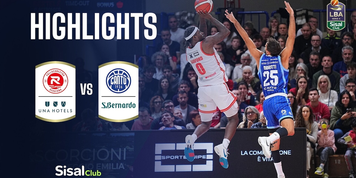 UNA Hotels Reggio Emilia - Acqua S.Bernardo Cantù | Highlights Serie A SisalClub 2026/27