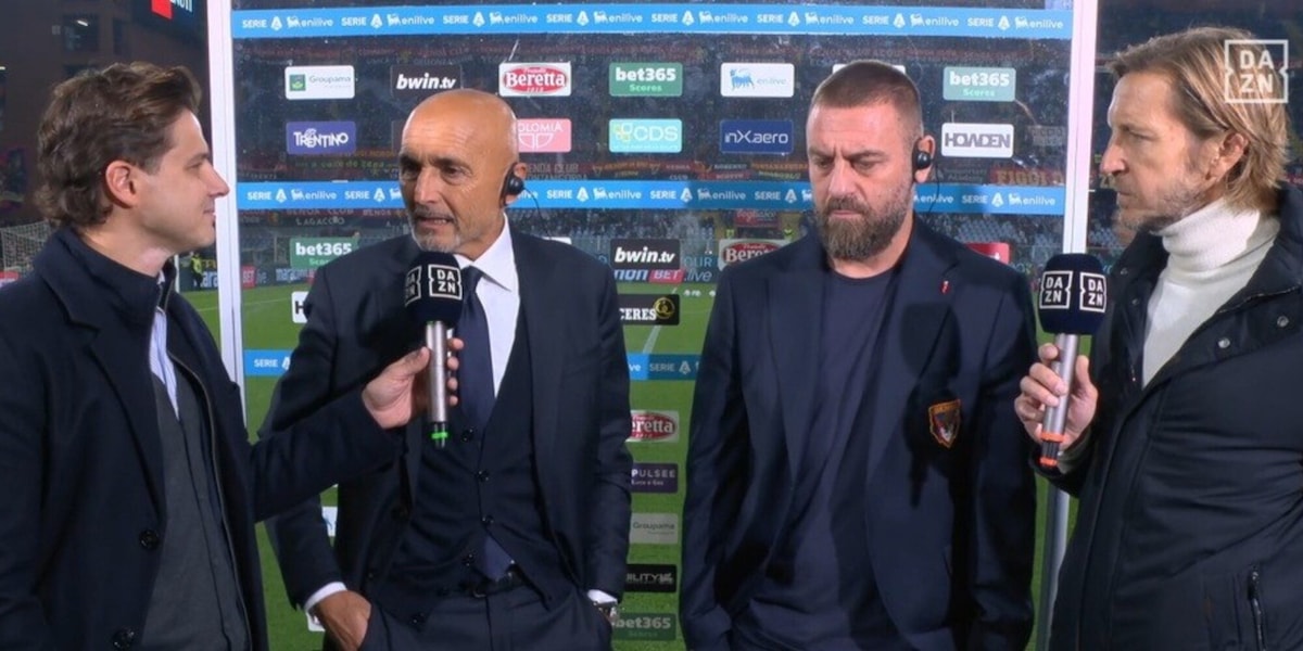 "I due Luciano che ho avuto", "Ne sono convinto da sempre": Spalletti e De Rossi show pre Genoa-Juve