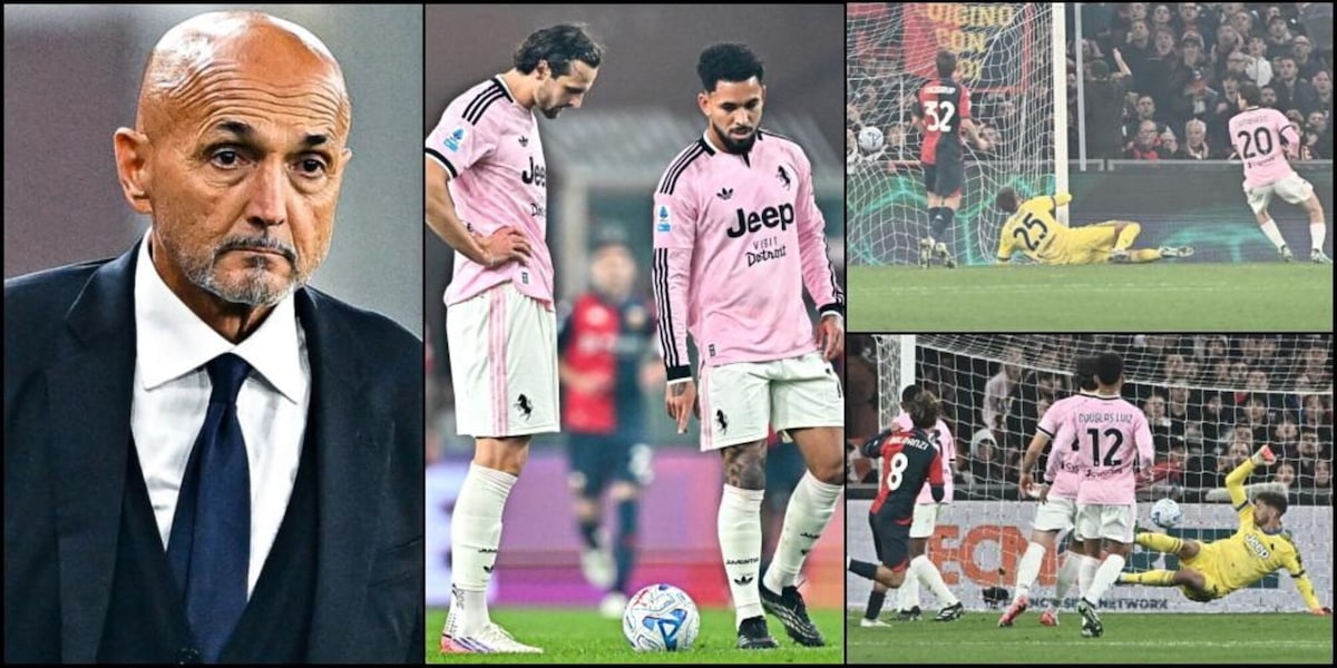 Disastro Juve, gioia Genoa: la delusione di Spalletti e non solo, il film della partita