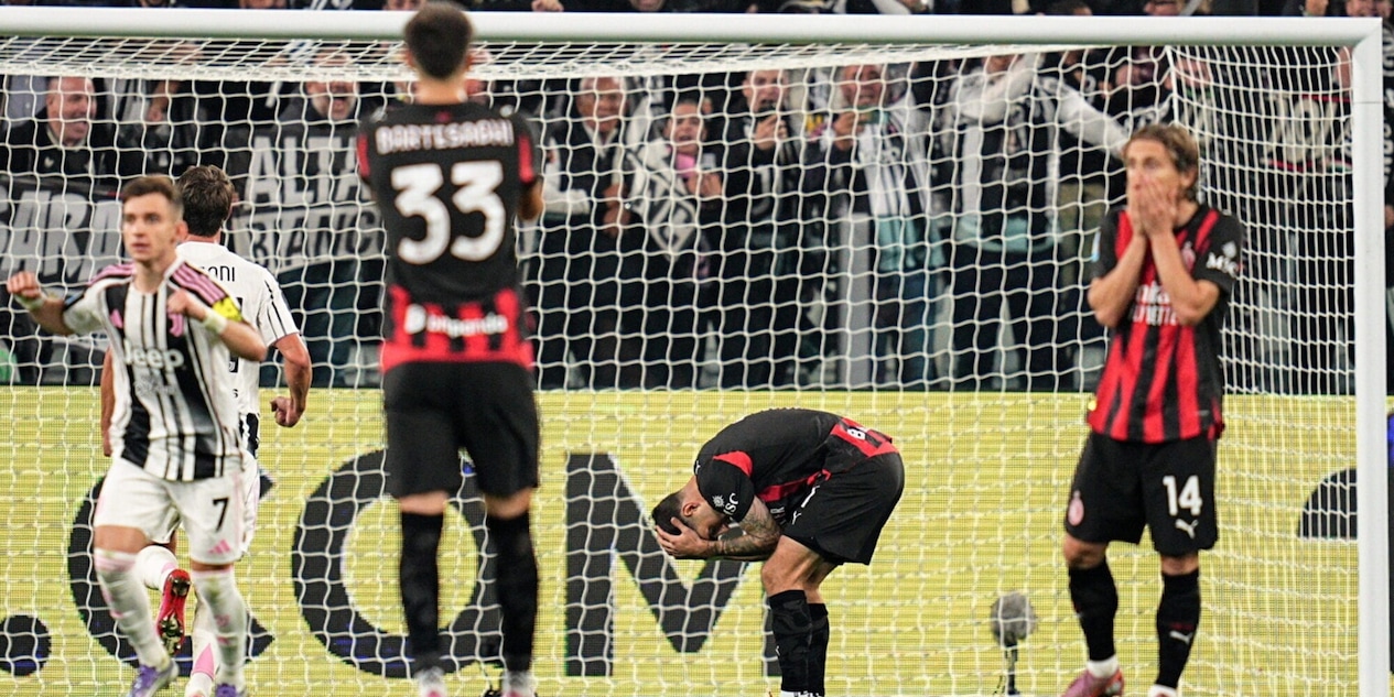 Juve-Milan finisce pari tra i fischi dello Stadium. Pulisic sbaglia un rigore, David resta a secco