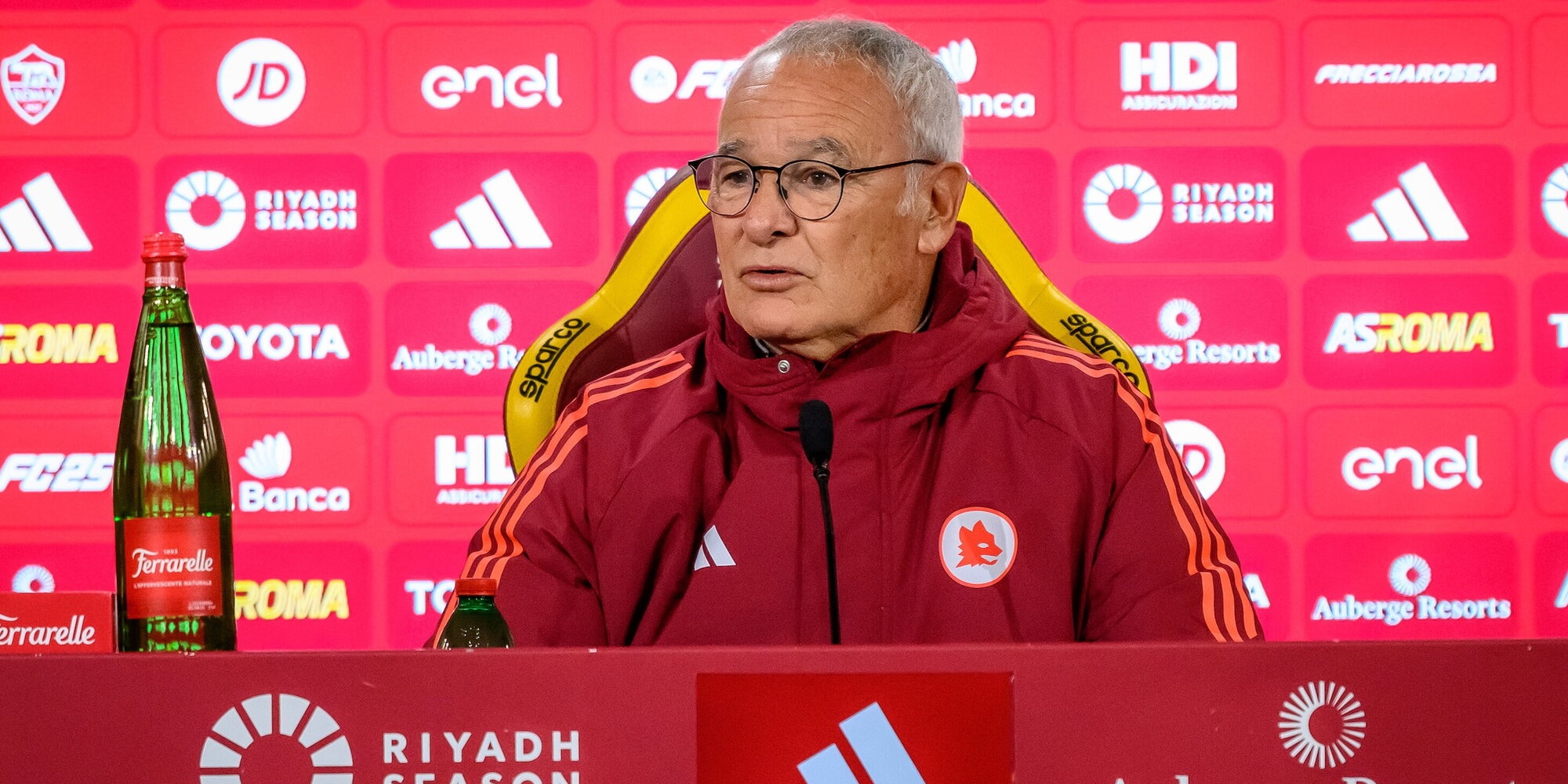 Ranieri: "La Roma &egrave; gagliarda. Ecco cosa voglio da Soul&eacute;, Pellegrini&hellip;"