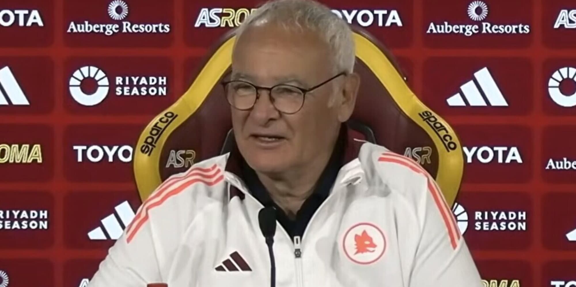 <p>Ranieri: &quot;Roma, tutto uguale anche senza Champions. Ho parlato con Friedkin&quot;</p>