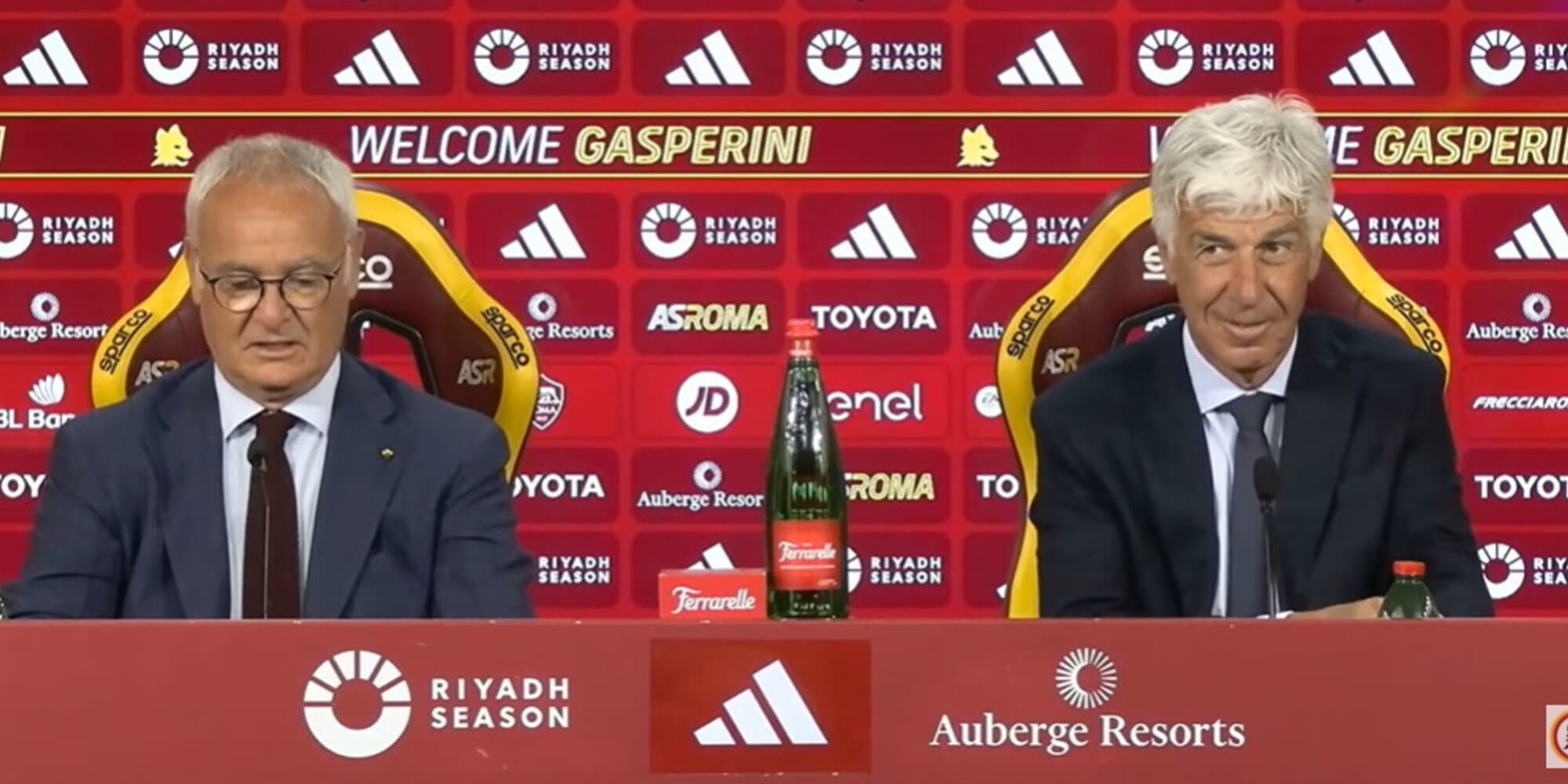 <p>Gasperini: &quot;No alla Juve, Roma strada giusta&quot;. Ghisolfi lascia, va a Torino da Comolli?</p>